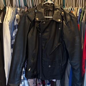 Ring of Fire Black Military Jacket